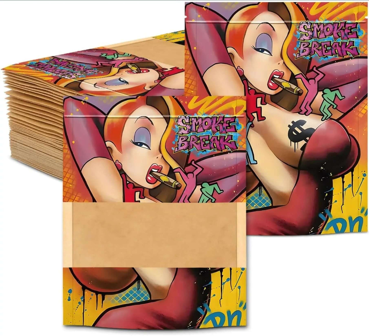 Jessica Rabbit bag sold at Viking glass supply