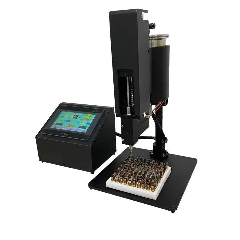 Cart Shooter Semi Automatic Cart/Pod Filling Machine with foot pedal and tray button (800 - 1,600 / hour) - Viking Lab Supply