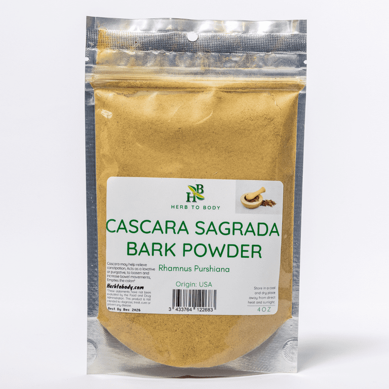 Herb To Body Cascara Sagrada Bark Powder