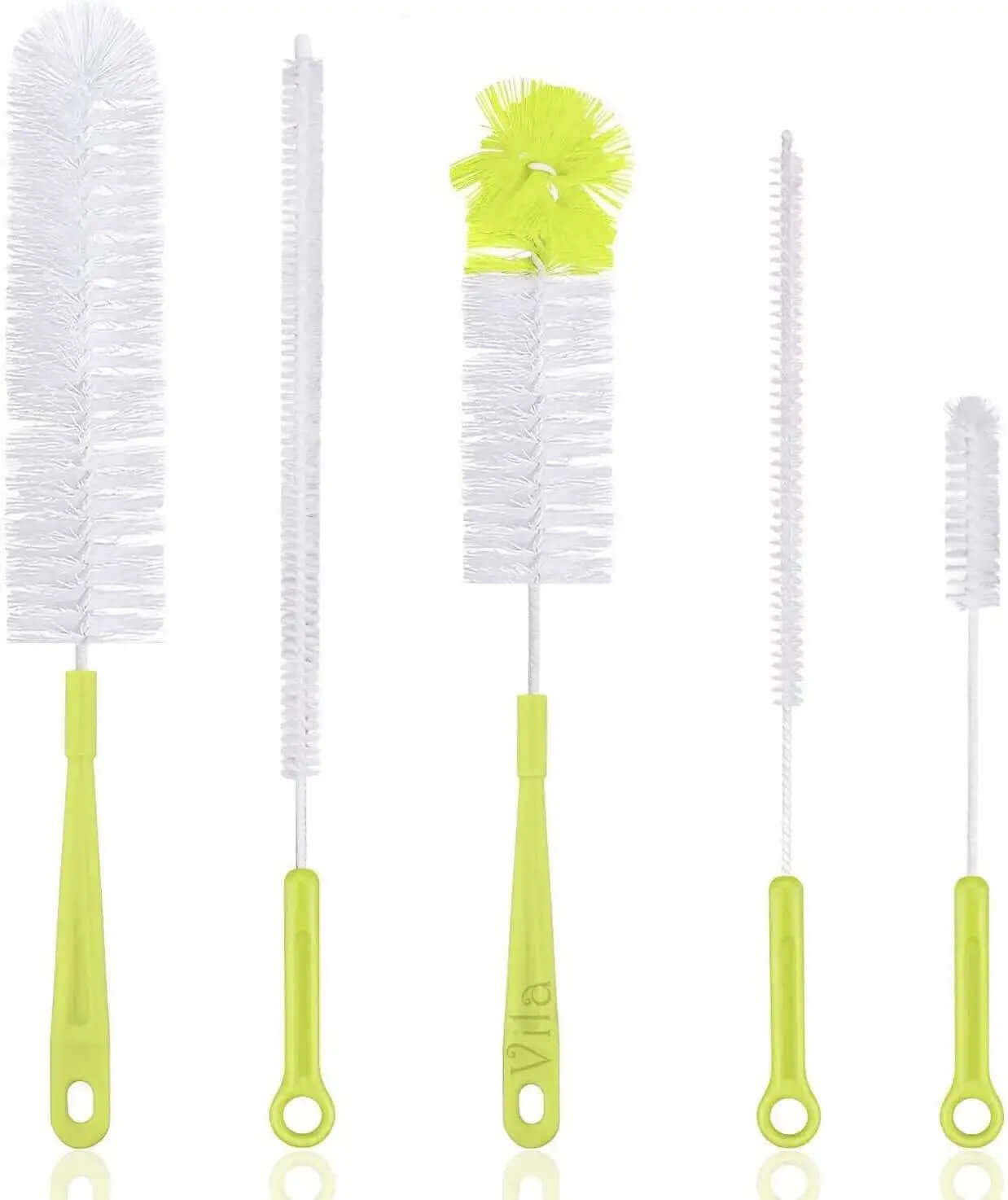 Flask Cleaning Nylon Brush Set