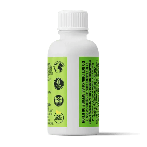 TS Labs Melon Madness 15mL bottle back label