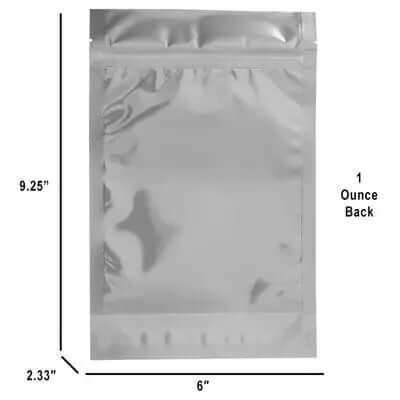Mylar Bags - 1 Oz (1 ct) - Viking Lab Supply