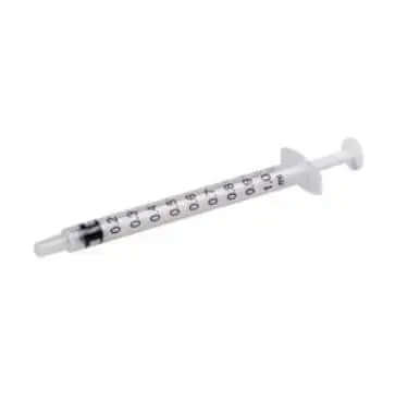 Oral Syringe - Oral - 1 mL for rso, latex-free with bold graduations, pyrrogen free