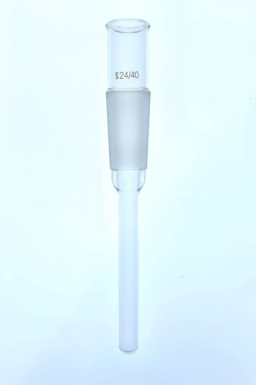 thermo well 100mm laboratory equipment with 24/40 joint for precise temperature measurement