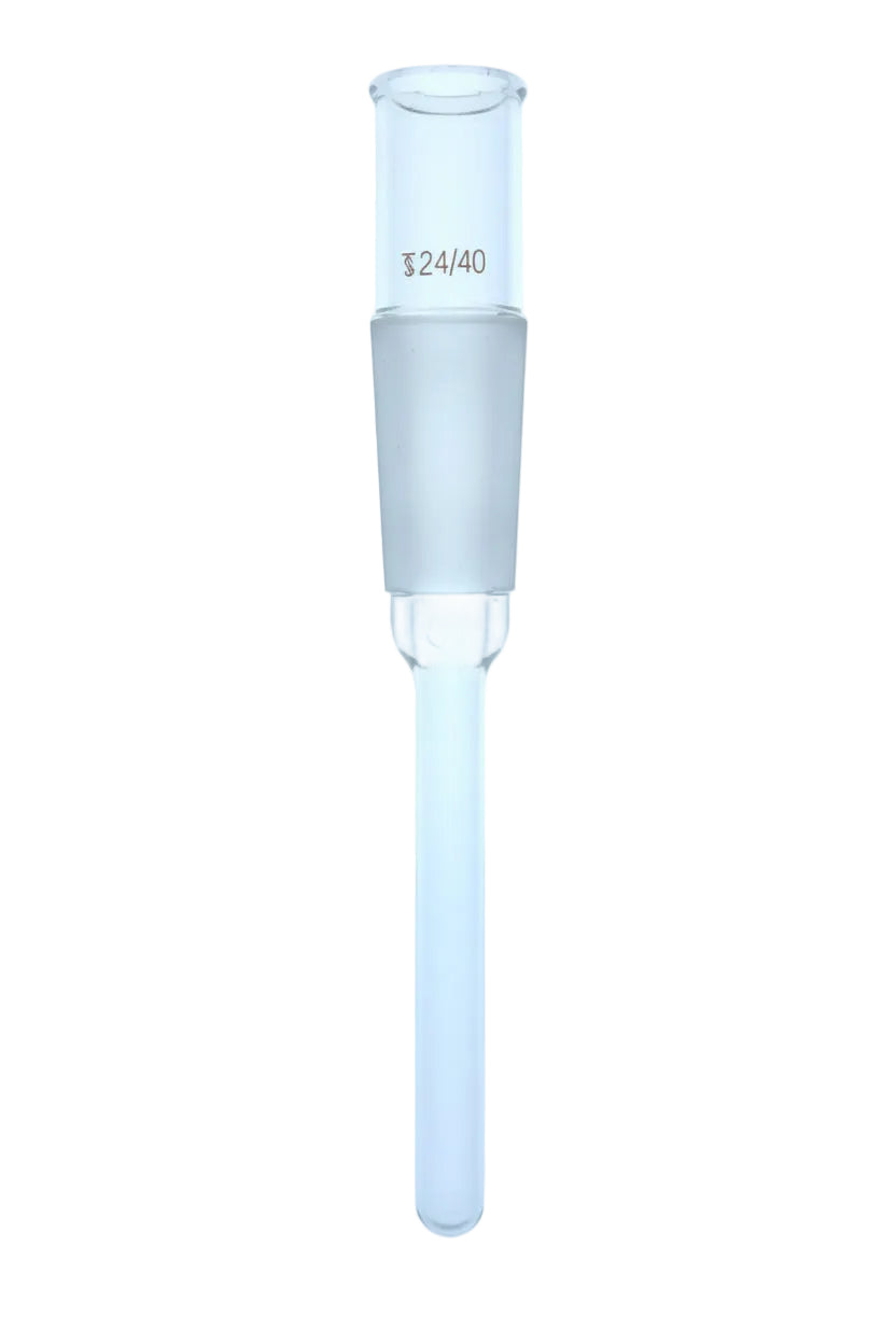 thermo well 100mm laboratory equipment with 24/40 joint for precise temperature measurement