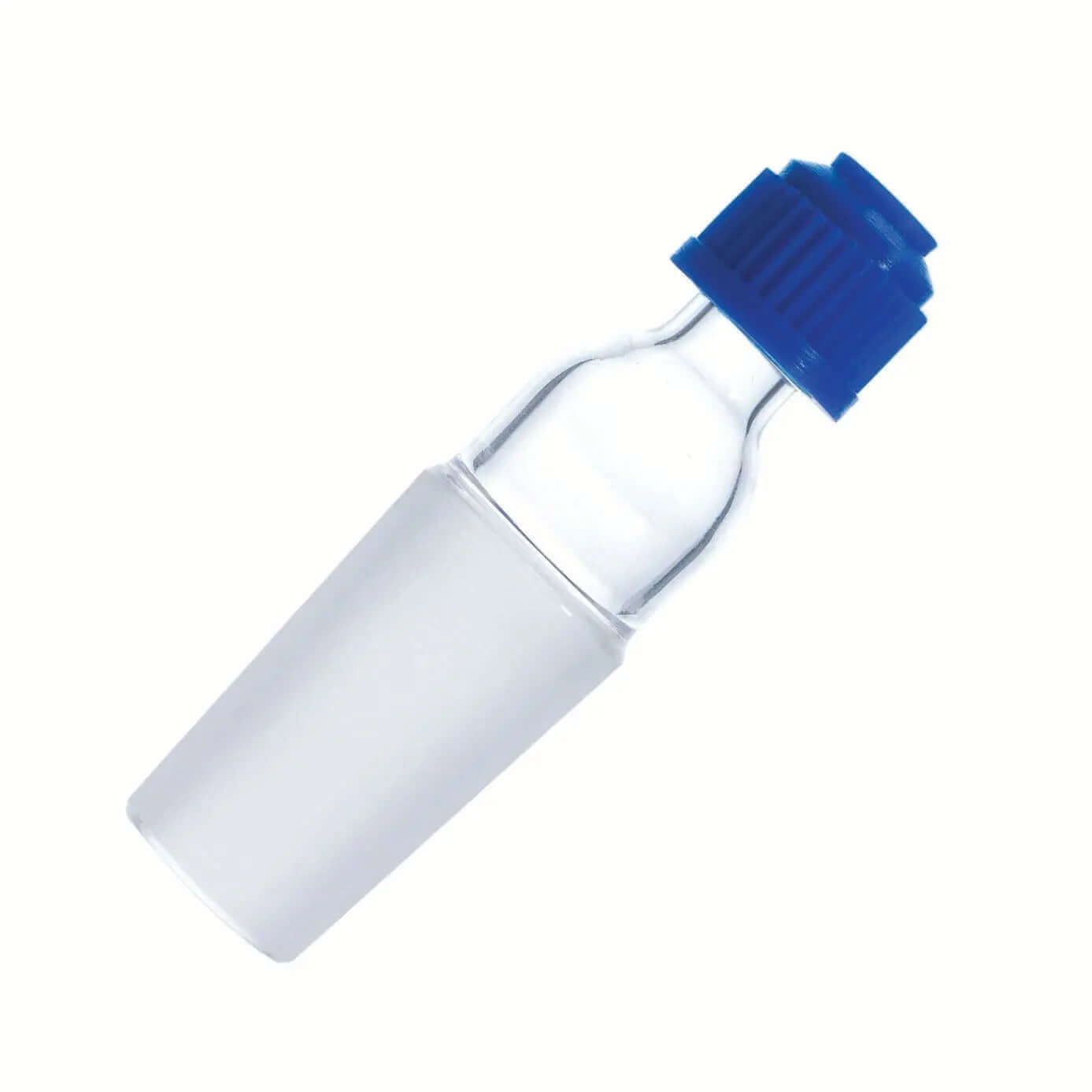 Thermometer Probe Adapter 24/40 with blue cap for secure laboratory connections