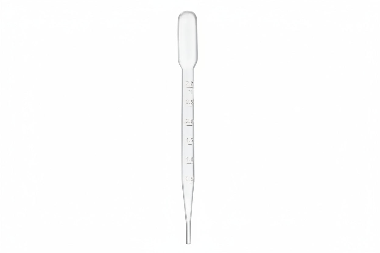3ml pipette for accurate measurement and liquid transfer in laboratory settings