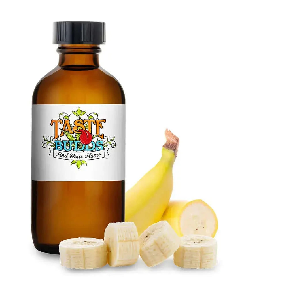 Banana product bottle by Taste Budds