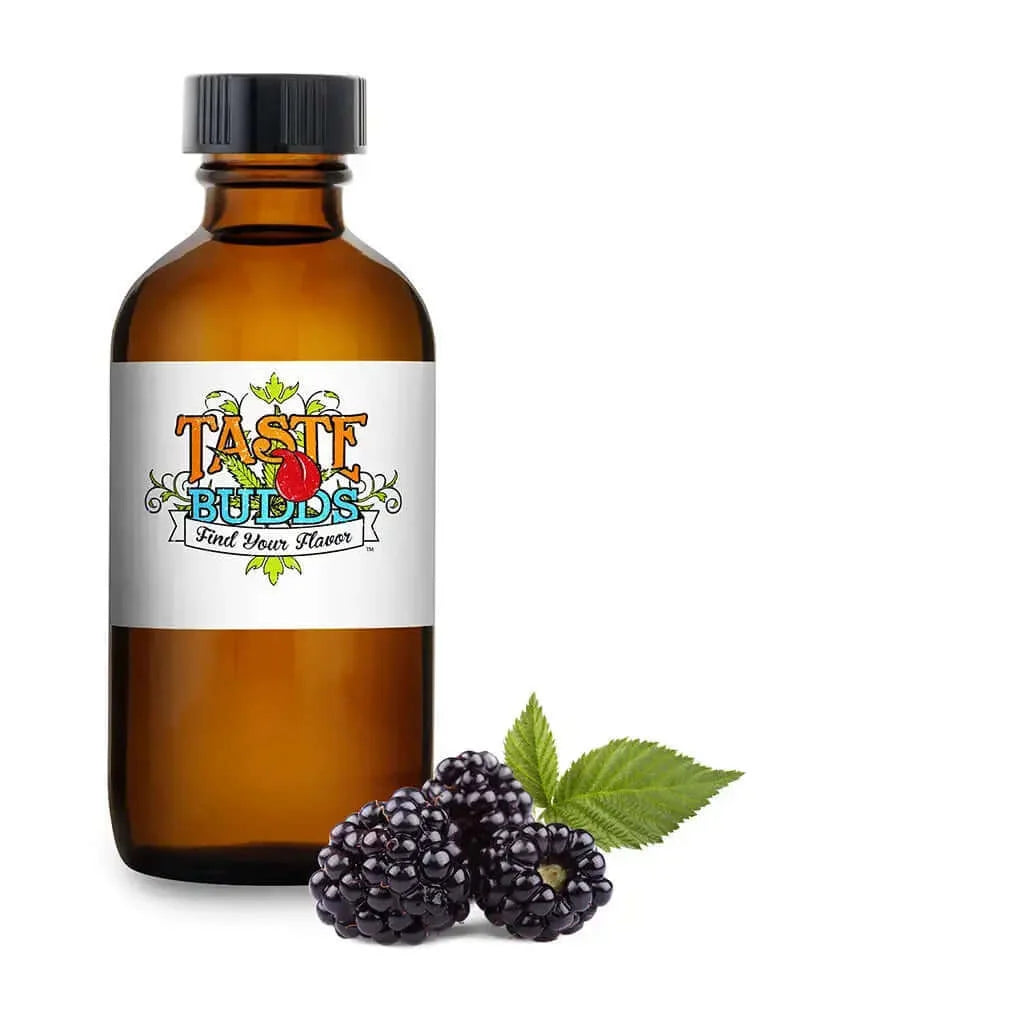 Blackberry product bottle by Taste Budds