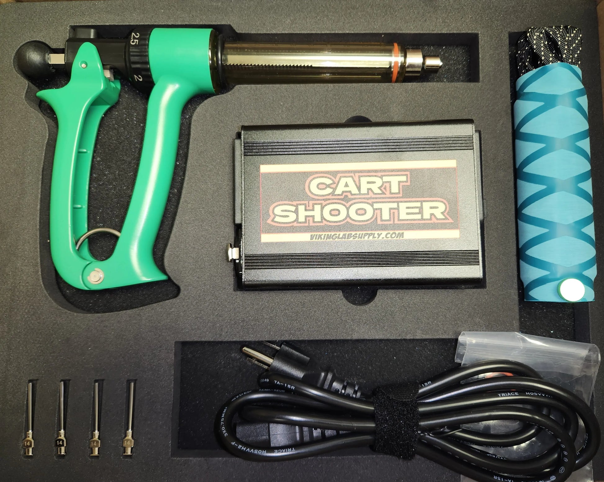 The "ORIGINAL" Hand Held Cart Shooter Kit -  50ml - Viking Lab Supply