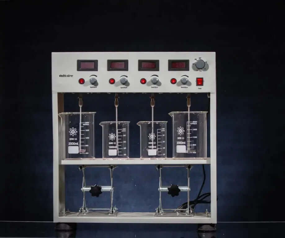 4 Station Non-Heated Overhead Mixer - Viking Lab Supply