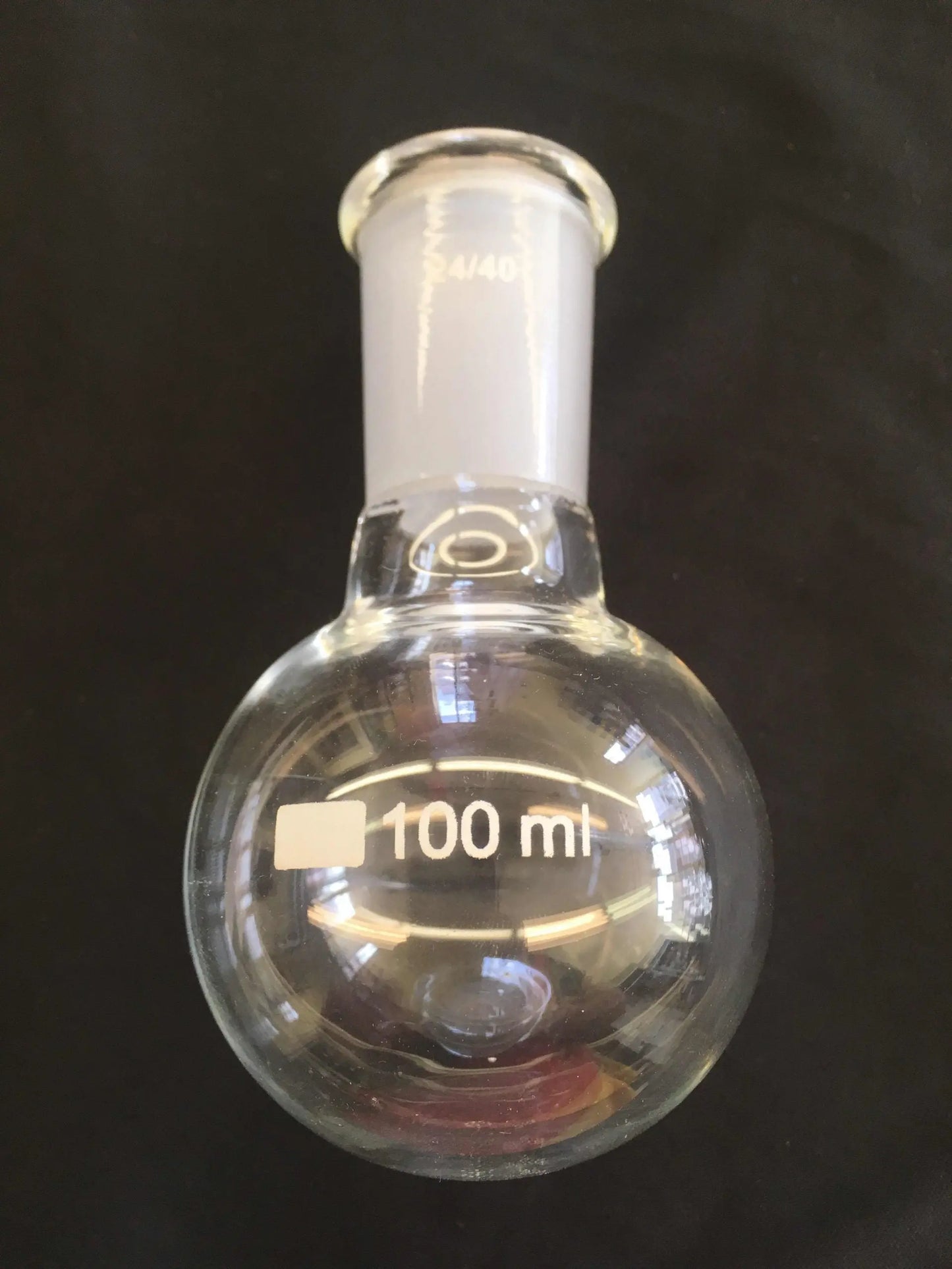 Single Neck Round Flask - 100ml - (24/40) - Viking Lab Supply