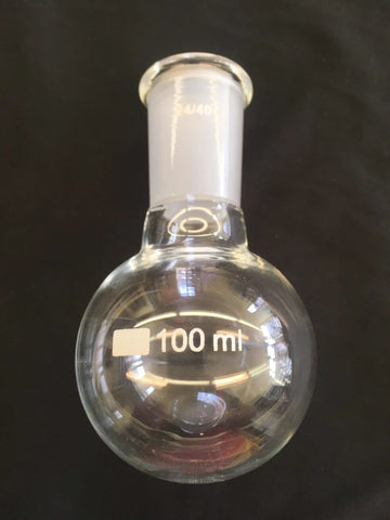 Single Neck Round Flask - 100ml - (24/40)