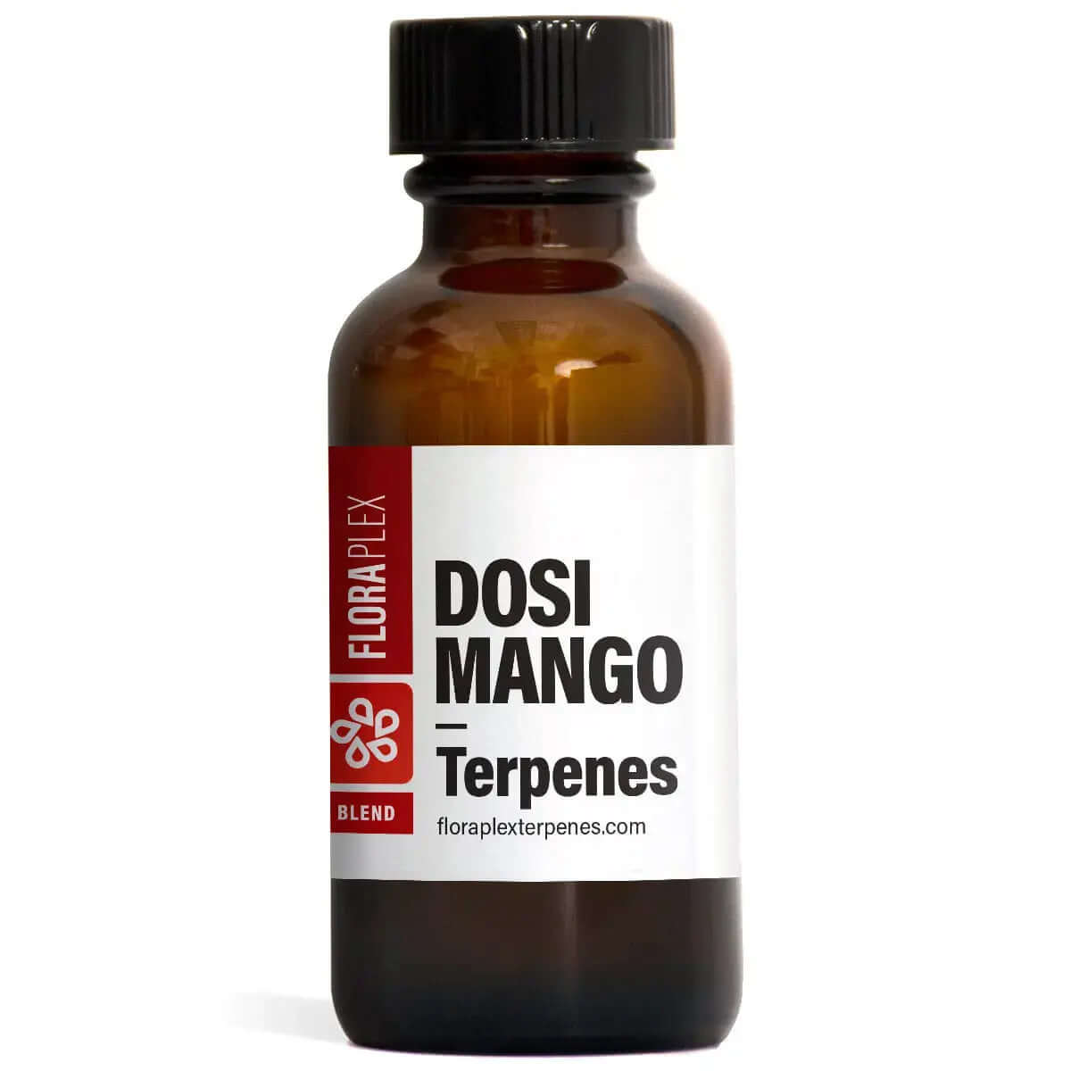 Floraplex Terpenes 15ml bottle featuring Dosi Mango botanical terpenes blend.