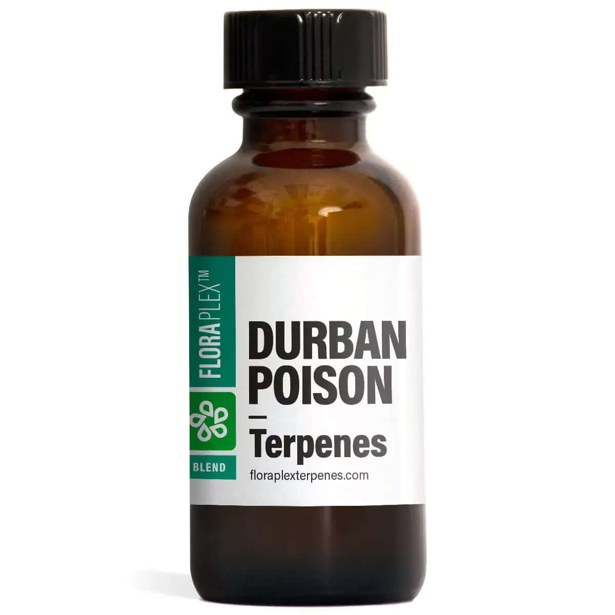 Floraplex Terpenes 15ml bottle containing Durban Poison terpene blend.