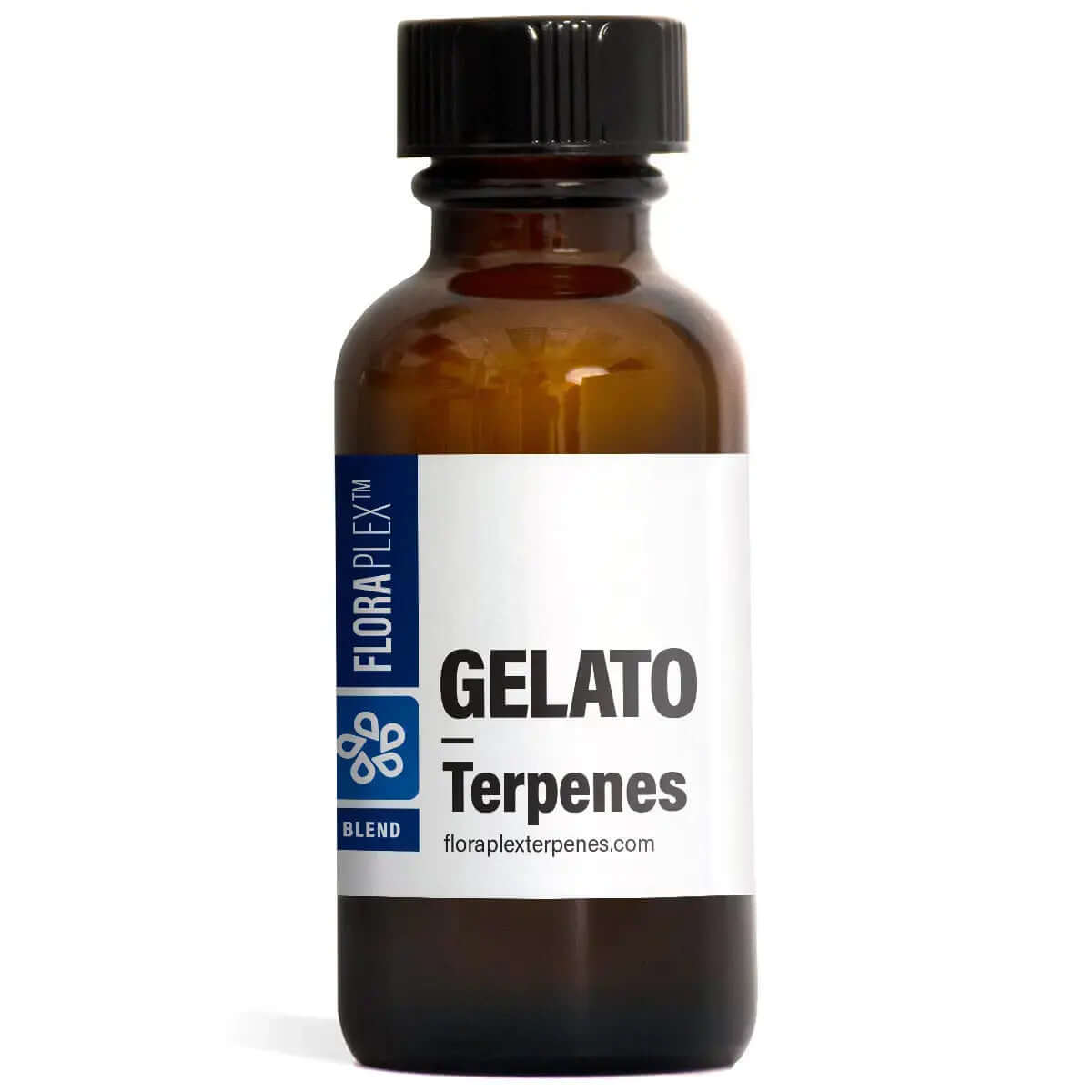 Floraplex - Gelato - 15ml bottle of sweet, citrus, and herbal terpene blend, mineral oil free, vitamin E free.