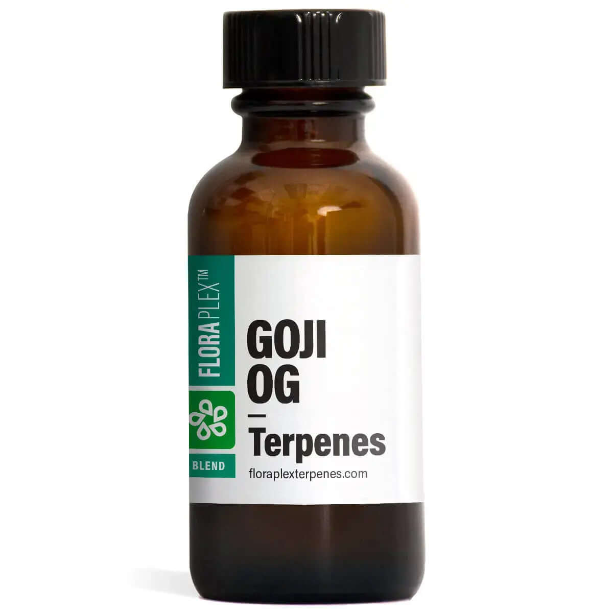 Floraplex - Goji OG - 15ml bottle with fruity and earthy aroma, mineral oil and vitamin E free