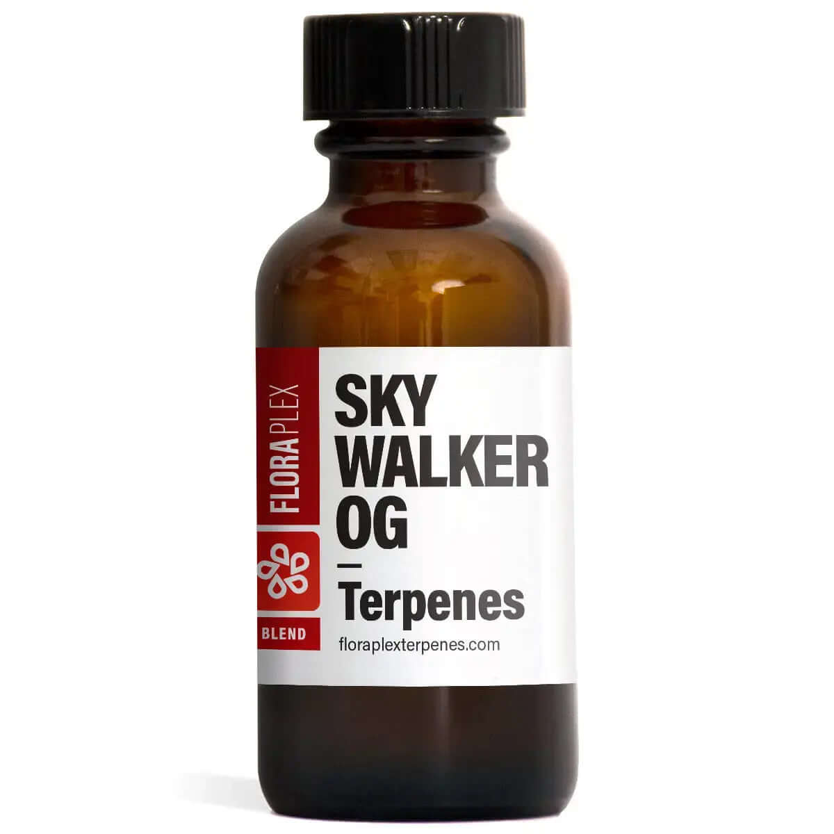 skywalker og Terpenes 15ml bottle by Floraplex with pine and fuel aroma profile, mineral oil and vitamin E free.