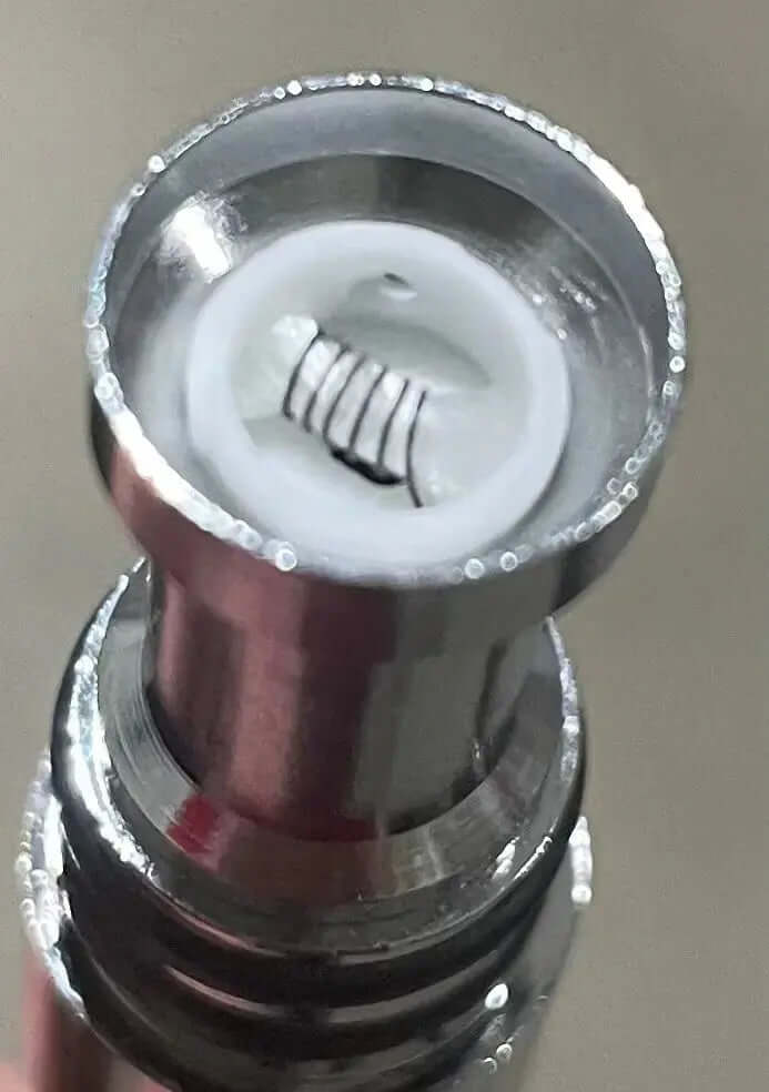 Replacement dab Coil for Crystal Skull 510 Thread with Single cotton wick