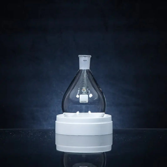 Single Neck Pear Flask - 1L - (24/40) - Viking Lab Supply