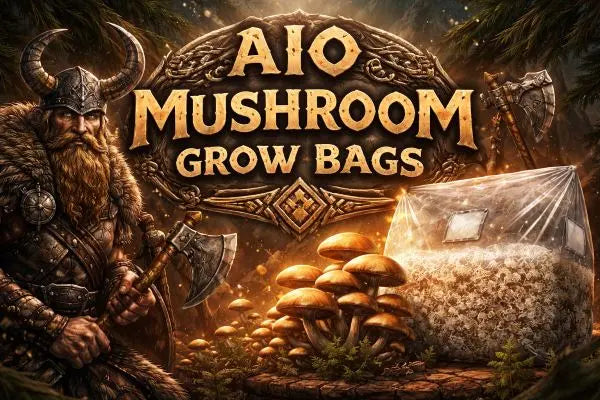 AIO Mushroom Grow Bags for Dung Loving Strains