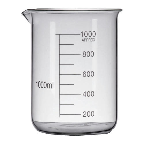 1000ml laboratory beaker, essential glassware for your lab.