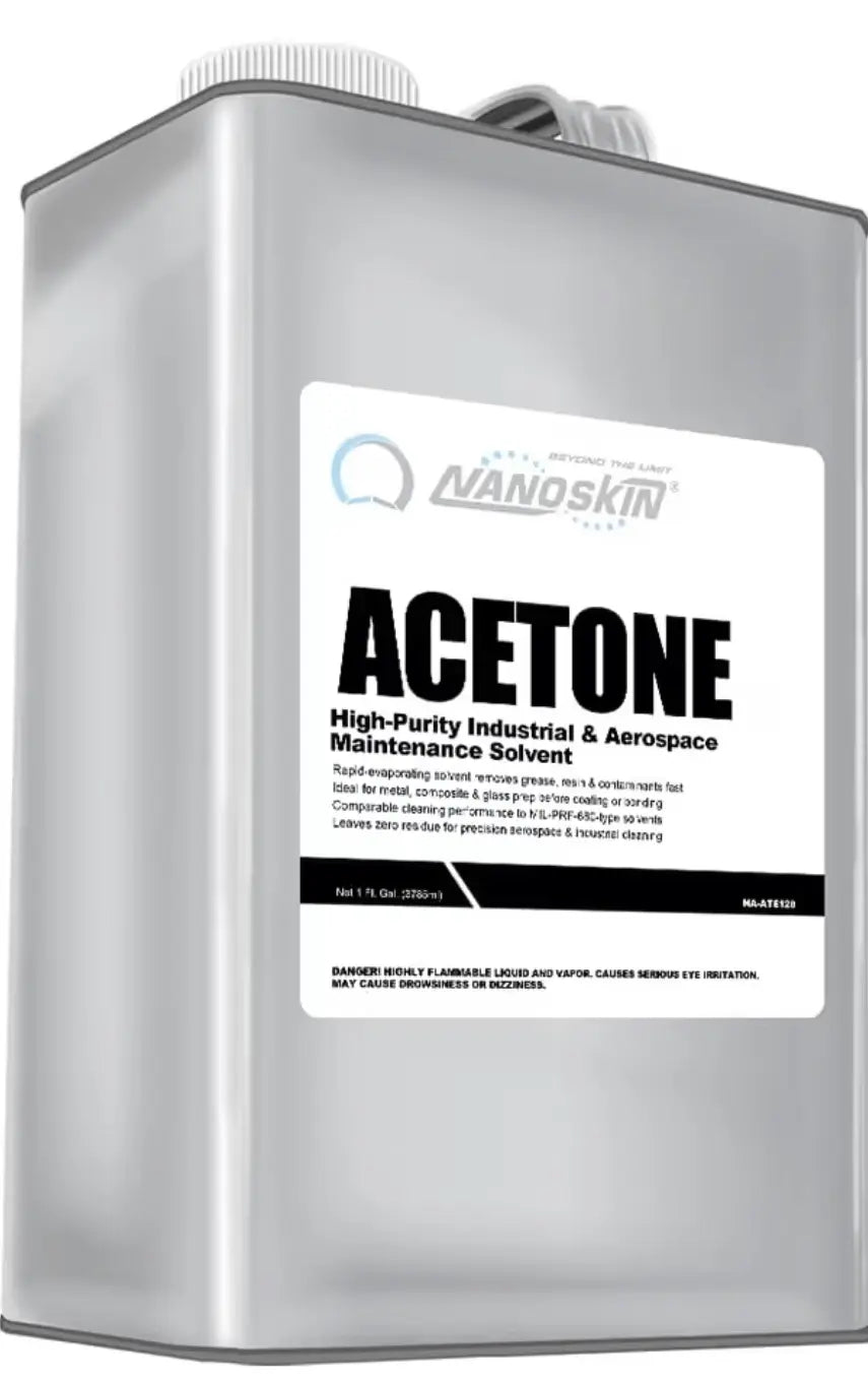 Solvents and Chemicals - High-purity acetone for botanical extraction and filtering.