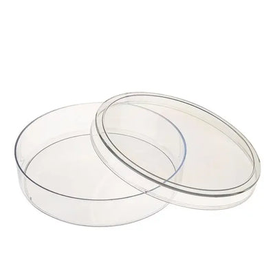 Sterile Thick Plastic Petri Dishes with Lid (10 Pack)