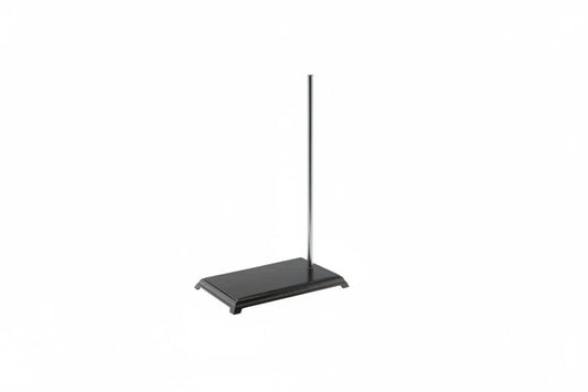27-inch laboratory stand with plate base and support rod