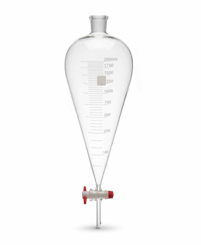 Extraction Funnel Borosilicate Glass Separatory Funnels for Liquid Extraction – Viking ...