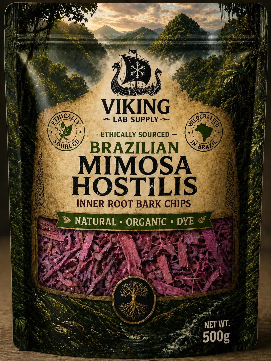 mimosa hostilis root bark mhrb, Brazilian inner root bark chips, natural dye