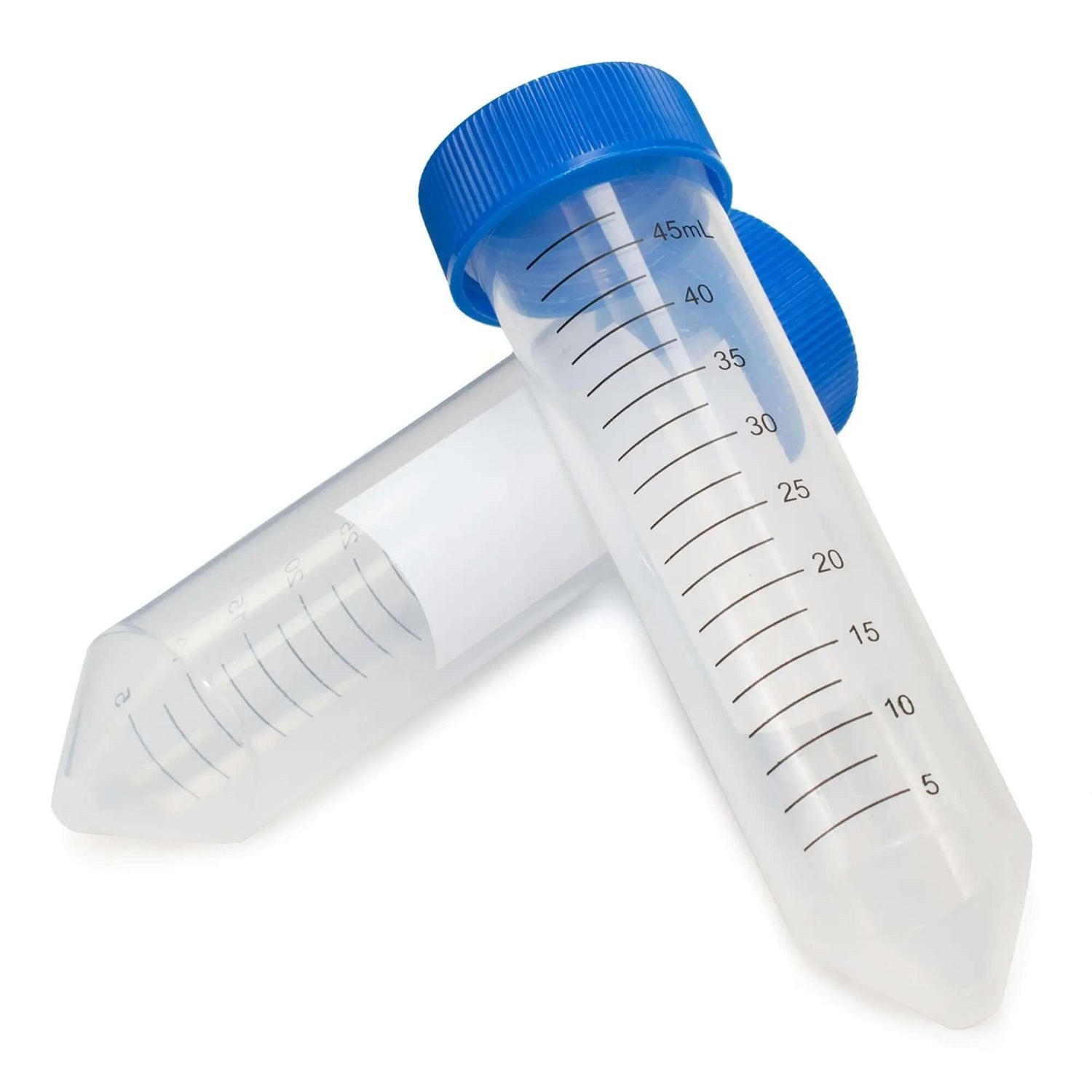 50ML Centrifuge Tubes Leak-Proof Laboratory Grade with blue caps