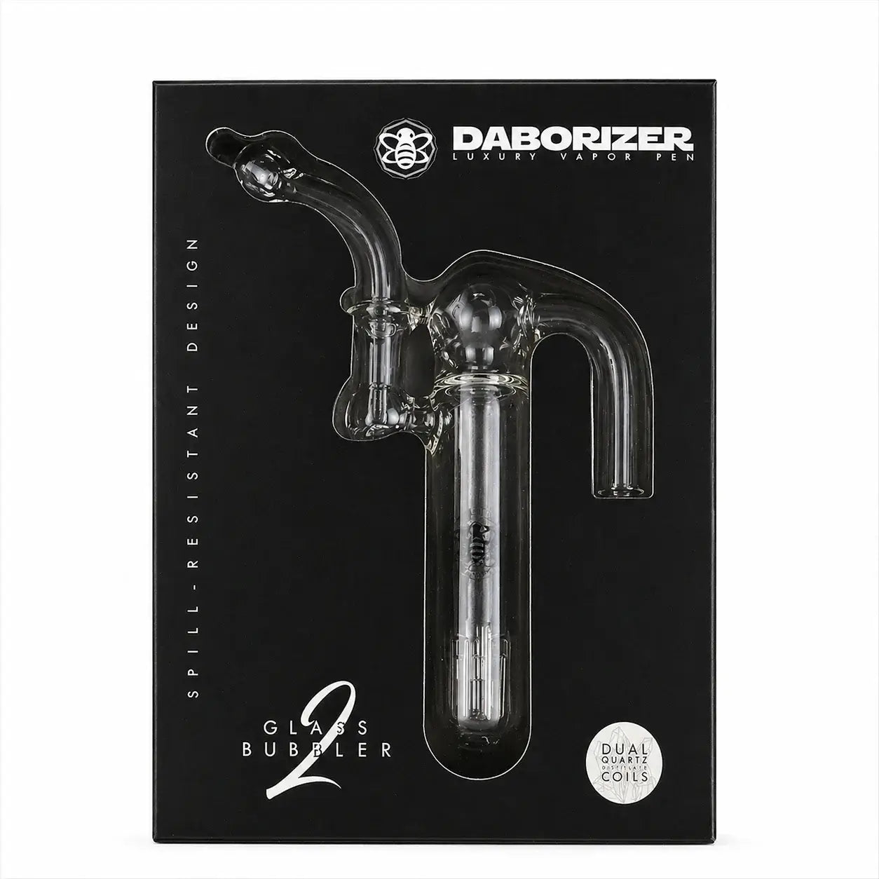 Daborizer ''Quartz Oil RIg'' Water Percolator 2.0 Bubbler product packaging on display