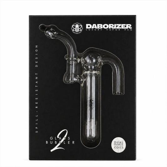 Daborizer ''Quartz Oil RIg'' Water Percolator 2.0 Bubbler product packaging on display