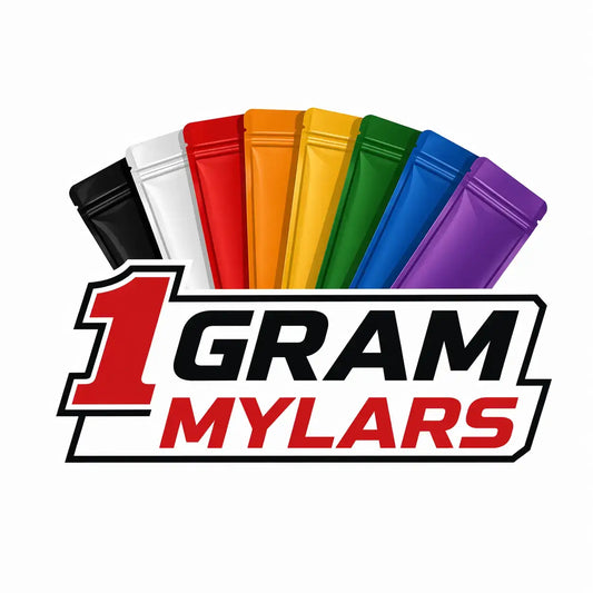 1 Gram Mylar Bags - Scent Proof in various colors