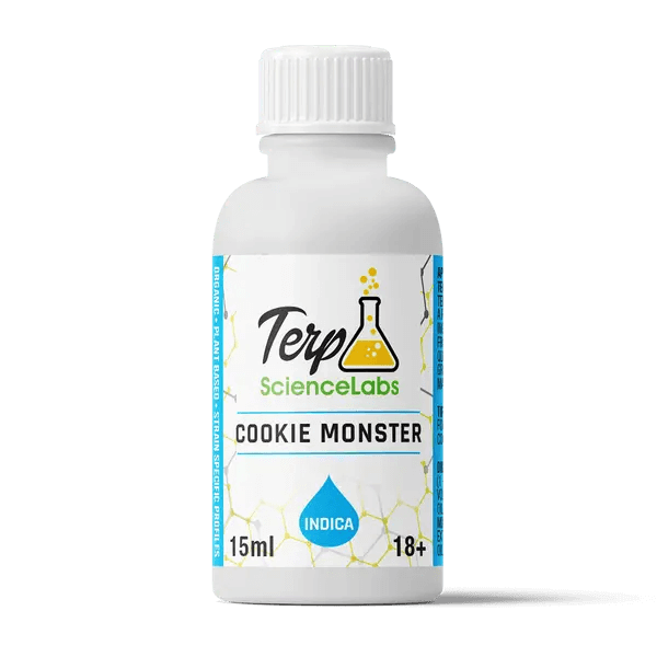 Cookie Monster product bottle by TS Labs