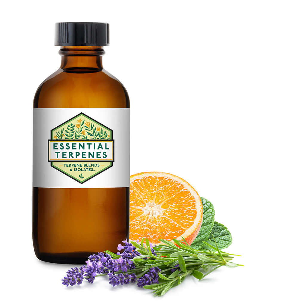 Premium Essential Terpenes All-Natural with citrus and lavender aromas. Perfect for aroma enhancement and formulations.