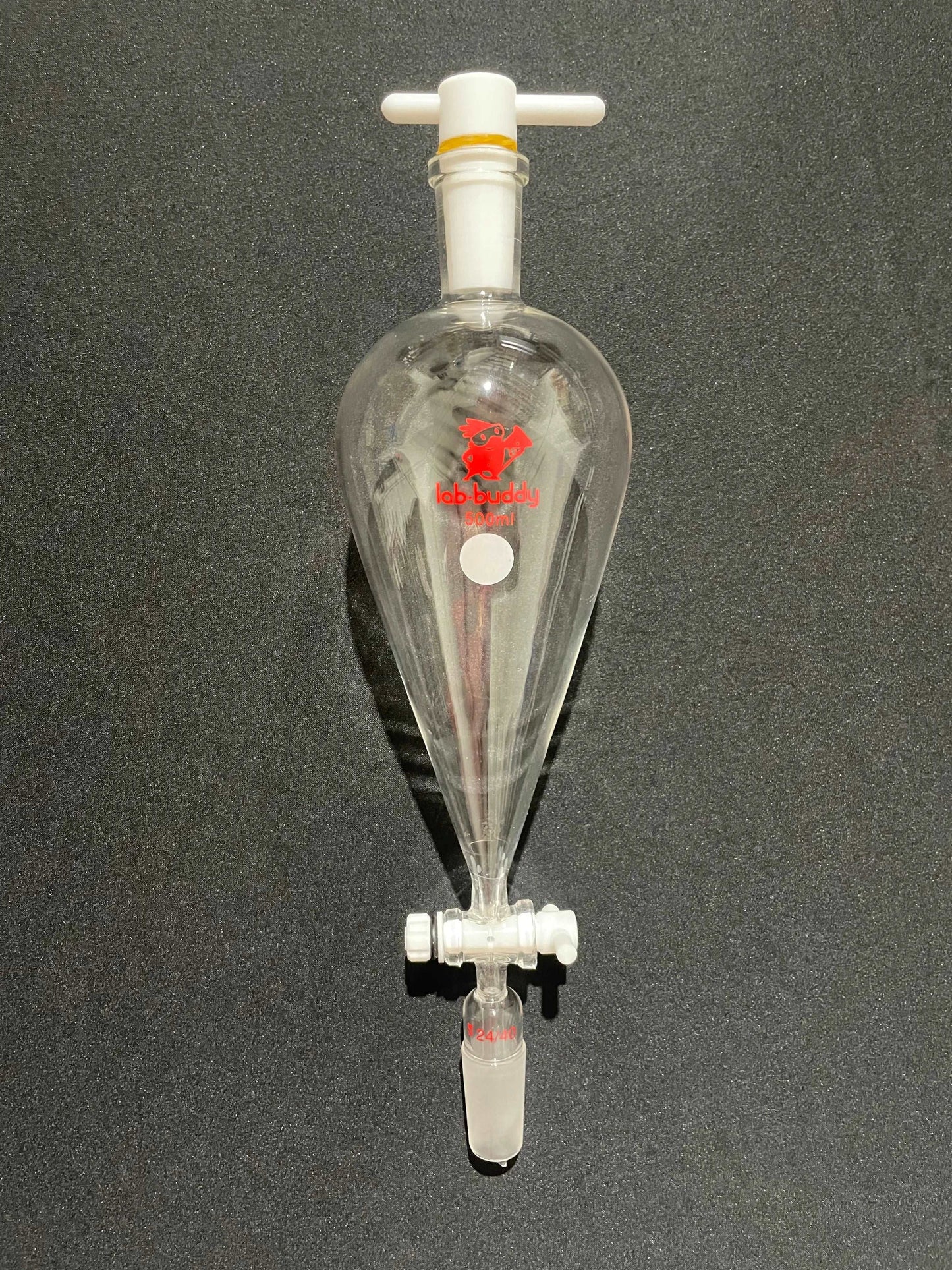 Lab Buddy 500ml Separatory Funnel - Viking Lab Supply