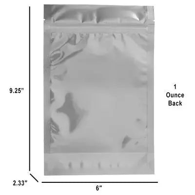 Mylar Bags - 1 Oz (1 ct) - Viking Lab Supply