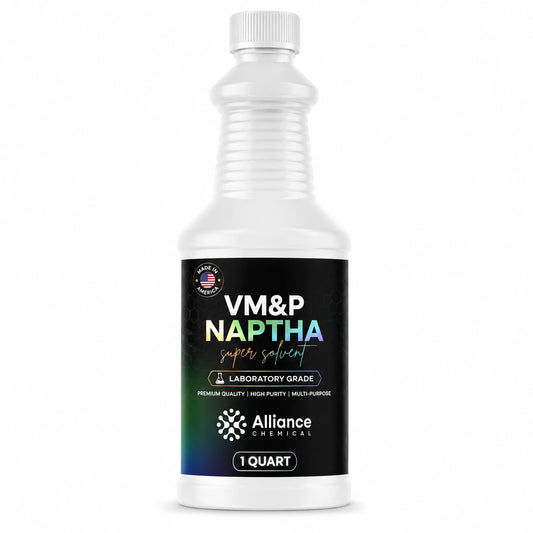 High Purity Naphtha 1 Quart Bottle - VM&P solvent for thinning and fast drying.
