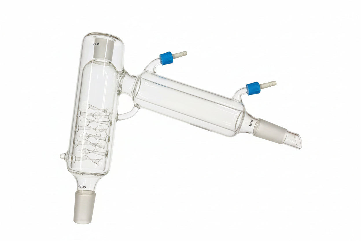 SPD Short Path Distillation Heads by VIKING GLASSWORX™, essential for precision laboratory distillation.