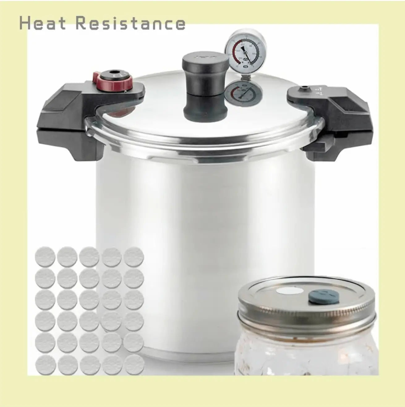 100PCS Self Healing Injection Ports and 120PCS Synthetic Filter Stickers for mycology available at Viking lab supply
