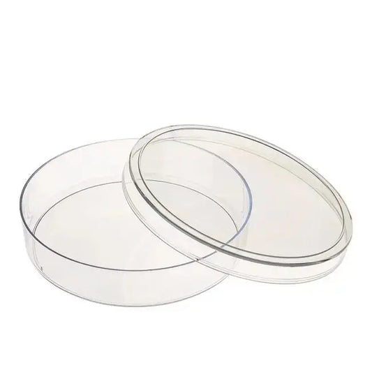 Sterile Thick Plastic Petri Dishes with Lid (10 Pack) - Viking Lab Supply