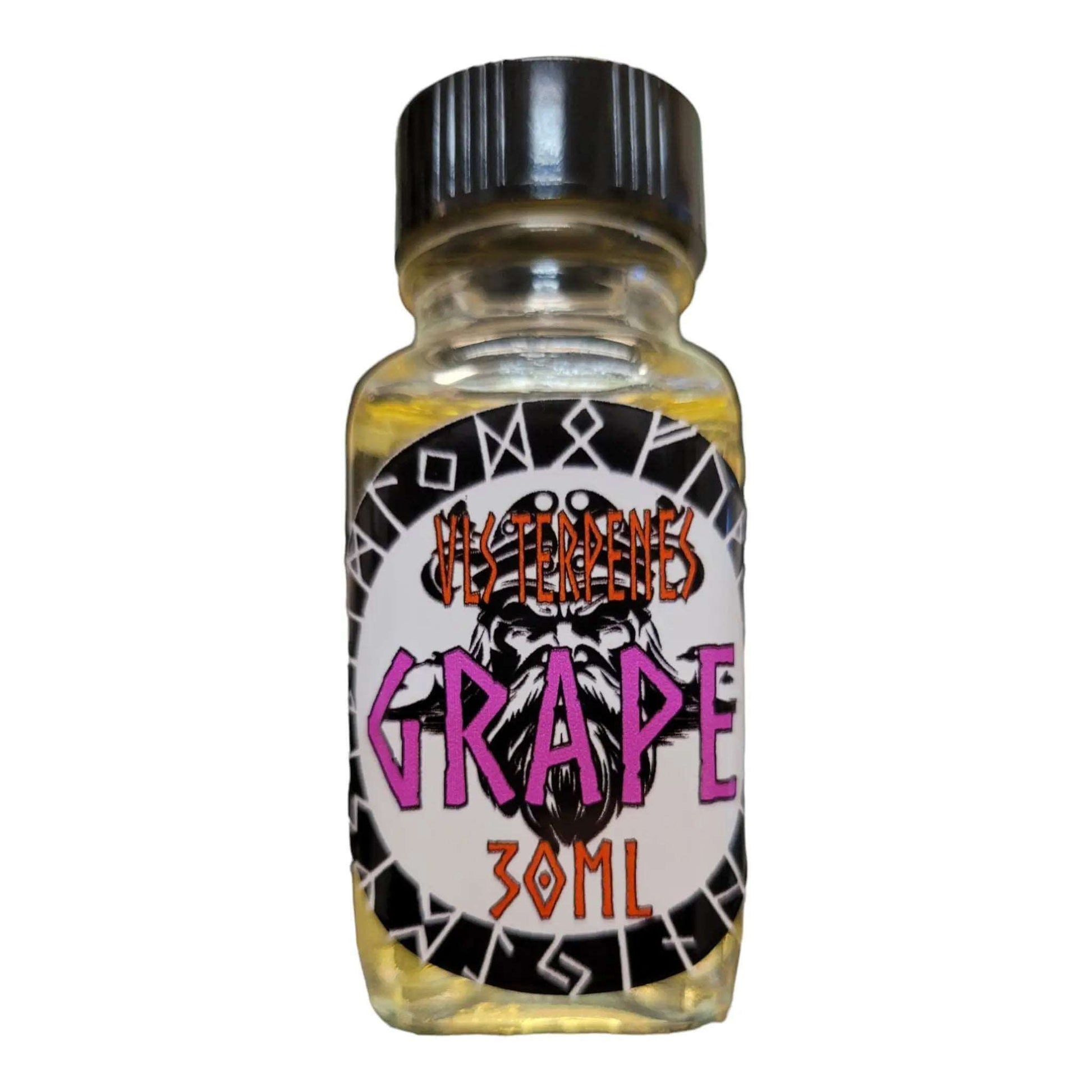 VLS premium flavored terpenes grape 30ml bottle for a rich and authentic sensory experience