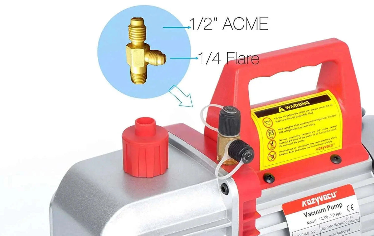 Kozyvac TA500 Dual-Stage Rotary Vane Vacuum Pump