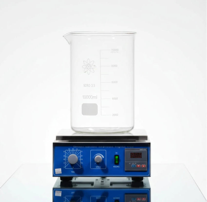 10L magnetic stirrer mixer with digital controls for laboratory mixing