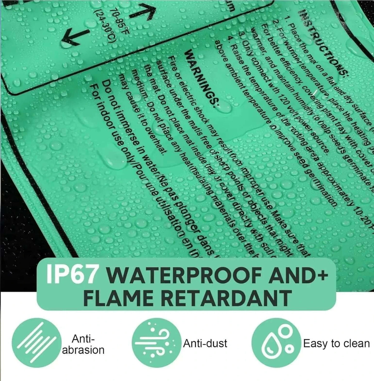 Mycology and Plant Seed Starter Heat Pad