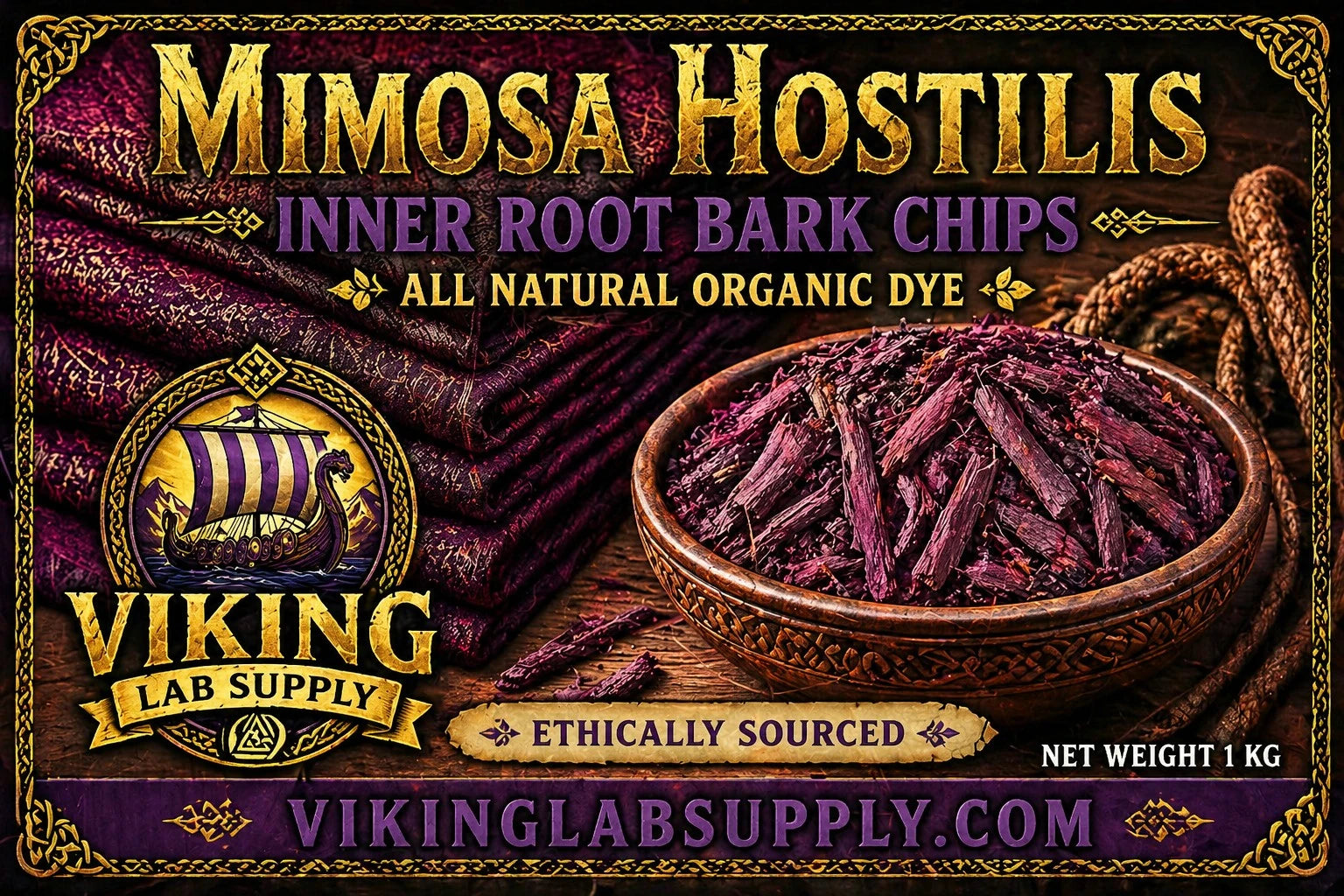 Mimosa Hostilis Inner Root Bark MHRB Organic Dye – Viking Lab Supply