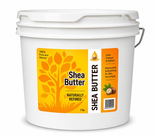 Certified Organic Shea Butter For DIY Soaps And Cosmetics 7lb