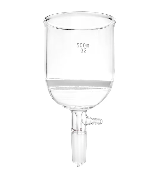 500ml Filtering Buchner Funnel Medium Frit available at Viking Lab Supply